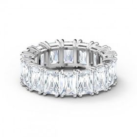 Swarovski 5572699 Vıttore-Rıng 125 Czwh-Rhs 50 Swarovski Yüzük