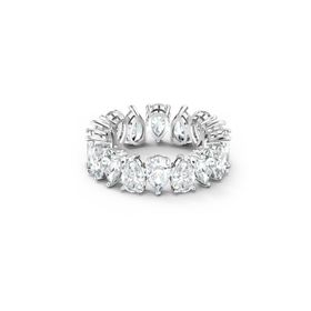 Swarovski 5572824 Vıttore-Rıng Pear Czwh-Rhs 58 Swarovski Yüzük