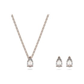 Swarovski 5576114 SS Te Attract White-Ros Set