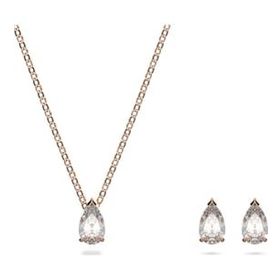 Swarovski 5576114 SS Te Attract White-Ros Set
