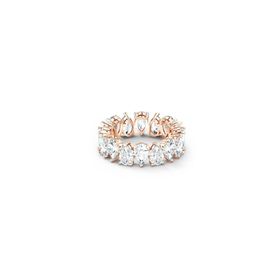 Swarovski 5586164 Vıttore-Rıng Pear Czwh-Ros 2 52 Swarovski Yüzük