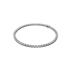 Swarovski 5599153 Millenia All Around Square Cut Beyaz Rodyum Kaplama Kolye