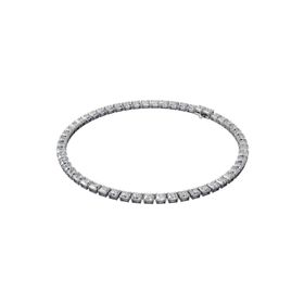 Swarovski 5599153 Millenia All Around Square Cut Beyaz Rodyum Kaplama Kolye