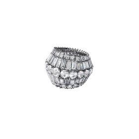 Swarovski 5610393 Hyperbola:Rıng L Rows Whıte/Rhs 52 Swarovski Yüzük