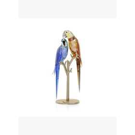 Swarovski 5619218 Jungle Beats Parrot Couple Biblo