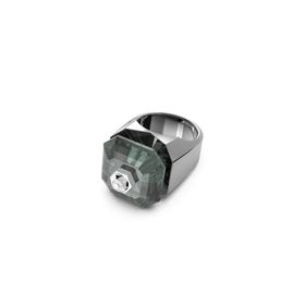 Swarovski 5628576 55 Numina Siyah Rutenyum Kaplama Yüzük