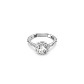 Swarovski 5636267 55 Constella Round Pave Beyaz Rodyum Kaplama Yüzük