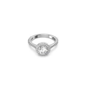 Swarovski 5636267 55 Constella Round Pave Beyaz Rodyum Kaplama Yüzük