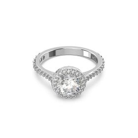 Swarovski 5636267 55 Constella Round Pave Beyaz Rodyum Kaplama Yüzük
