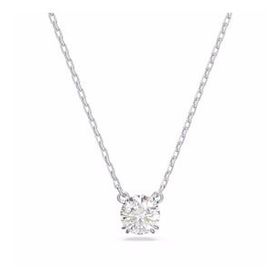 Swarovski 5636706 Constella Round Beyaz Rodyum Kaplama Kolye