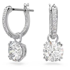Swarovski 5636717 Constella Drop Beyaz Rodyum Kaplama Küpe