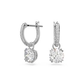 Swarovski 5636717 Constella Drop Beyaz Rodyum Kaplama Küpe