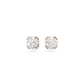 Swarovski 5638801 Constella Stud Beyaz Pembe Altın Rengi Kaplama Küpe