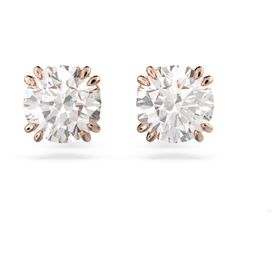 Swarovski 5638801 Constella Stud Beyaz Pembe Altın Rengi Kaplama Küpe