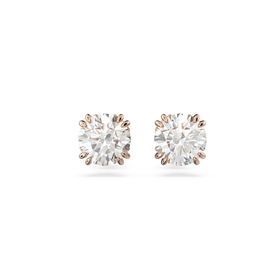 Swarovski 5638801 Constella Stud Beyaz Pembe Altın Rengi Kaplama Küpe