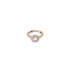 Swarovski 5639404 55 Constella Round Pave Beyaz Pembe Altın Rengi Kaplama Yüzük