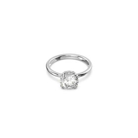 Swarovski 5642636 60 Constella Round Princess Cut Beyaz Rodyum Kaplama Yüzük