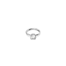 Swarovski 5642636 60 Constella Round Princess Cut Beyaz Rodyum Kaplama Yüzük