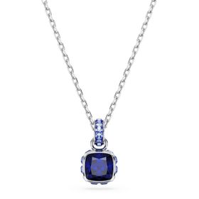 Swarovski 5651790 Birthstone Pend Sep Pendant Blu-Rhs Kolye