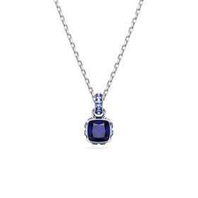Swarovski 5651790 Birthstone Pend Sep Pendant Blu-Rhs Kolye