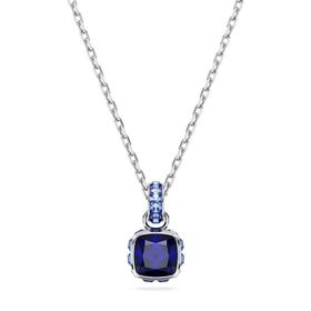 Swarovski 5651790 Birthstone Pend Sep Pendant Blu-Rhs Kolye