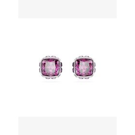 Swarovski 5660797 Birthstone Pe Studs Feb Pur-Rhs Küpe