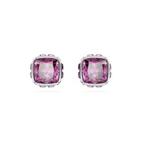 Swarovski 5660797 Birthstone Pe Studs Feb Pur-Rhs Küpe