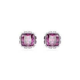 Swarovski 5660797 Birthstone Pe Studs Feb Pur-Rhs Küpe