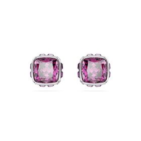 Swarovski 5660797 Birthstone Pe Studs Feb Pur-Rhs Küpe
