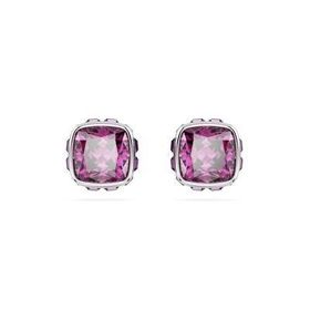 Swarovski 5660797 Birthstone Pe Studs Feb Pur-Rhs Küpe