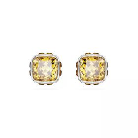Swarovski 5660802 Birthstone Pe Studs Nov Yel-Rhs Küpe