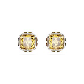 Swarovski 5660802 Birthstone Pe Studs Nov Yel-Rhs Küpe