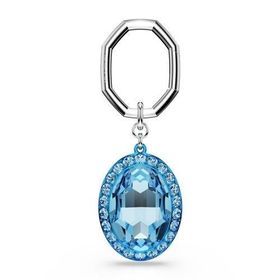 Swarovski 5666644 Lucent Keyring Aquamarine Aqua-Mix Anahtarlık