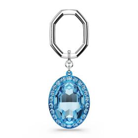 Swarovski 5666644 Lucent Keyring Aquamarine Aqua-Mix Anahtarlık