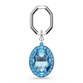 Swarovski 5666644 Lucent Keyring Aquamarine Aqua-Mix Anahtarlık
