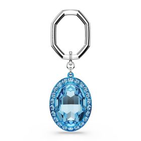 Swarovski 5666644 Lucent Keyring Aquamarine Aqua-Mix Anahtarlık