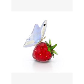Swarovski 5666846 Idyllia Butterfly And Strawberry Ev Dekorasyonu