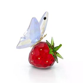 Swarovski 5666846 Idyllia Butterfly And Strawberry Ev Dekorasyonu