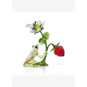 Swarovski 5667599 Idyllia Frog Bee And Strawberry Ev Dekorasyonu