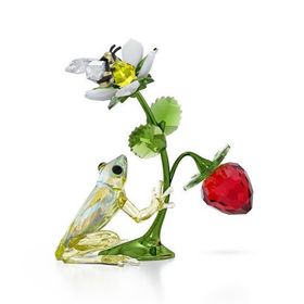 Swarovski 5667599 Idyllia Frog Bee And Strawberry Ev Dekorasyonu