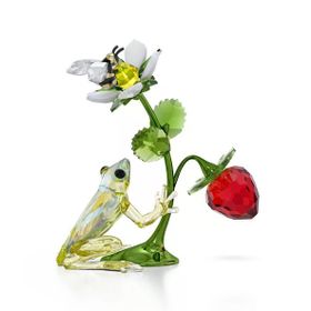 Swarovski 5667599 Idyllia Frog Bee And Strawberry Ev Dekorasyonu