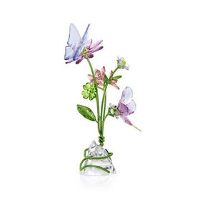 Swarovski 5669353 Idyllia Butterfly And Flowers Ev Dekorasyonu