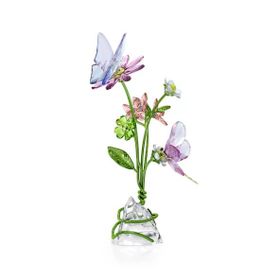 Swarovski 5669353 Idyllia Butterfly And Flowers Ev Dekorasyonu