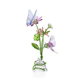 Swarovski 5669353 Idyllia Butterfly And Flowers Ev Dekorasyonu