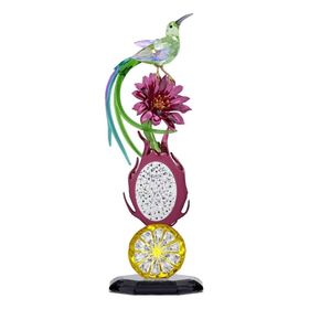 Swarovski 5677289 Idyllıa Sugarbird Dragon Fruit Totem Biblo