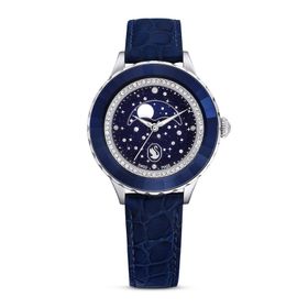 Swarovski 5677494 Octea Moon LS Blue/Blue/STS Kol Saati