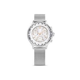 Swarovski 5677503 Nova Chrono MB STS/WHT/STS Kol Saati