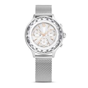 Swarovski 5677503 Nova Chrono MB STS/WHT/STS Kol Saati