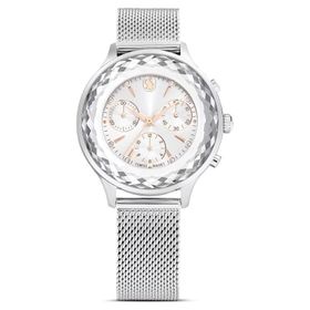 Swarovski 5677503 Nova Chrono MB STS/WHT/STS Kol Saati