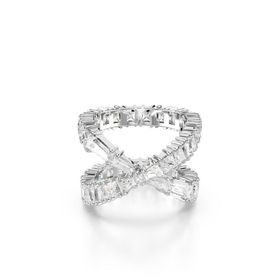 Swarovski 5677633 Hyperbola Ring White-Rhs 58 Yüzük
